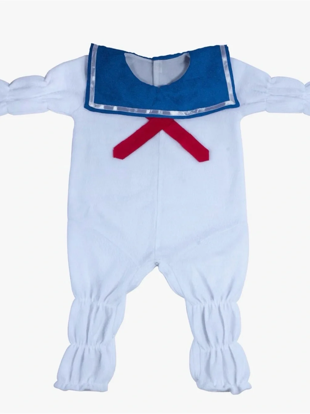 Stay Puft Marshmallow Man Infant Costume, Infant Size 3-6 months,Jumpsuit & Hat